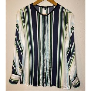 Massimo Dutti Stripe Blouse